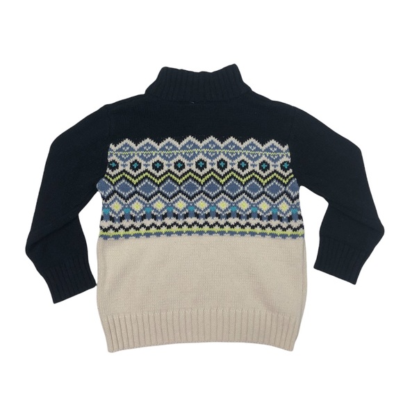 Gymboree Winter Fair Isle Cotton Galactic Sweater Size 18-24 Months - Picture 10 of 13